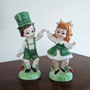 Lefton Irish Dancer Figurines